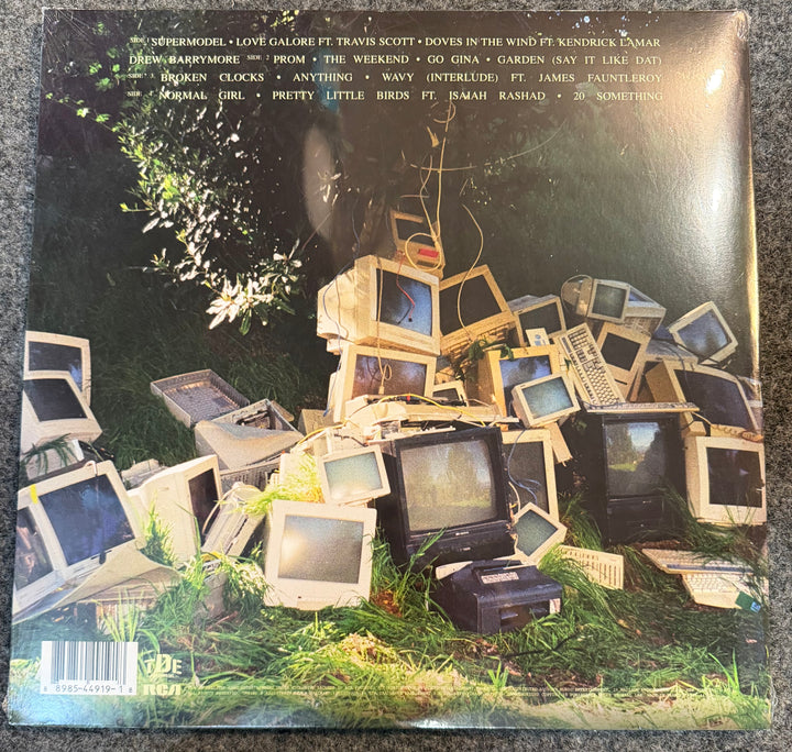 SZA - Ctrl Back Vinyl Record Cover