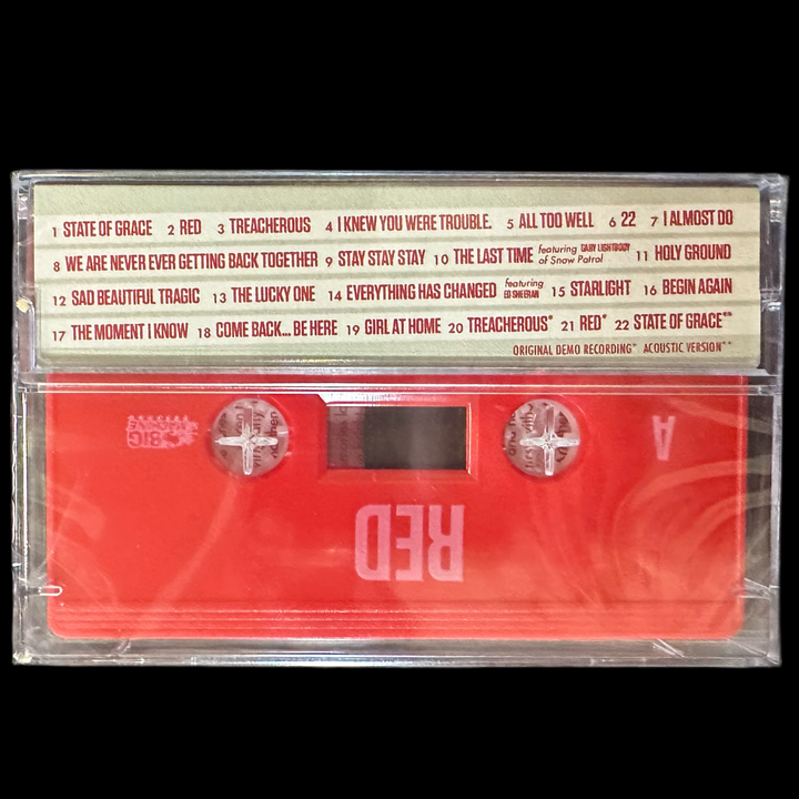 Taylor Swift - RED (2012 VERSION) Cassette *Unofficial Release*