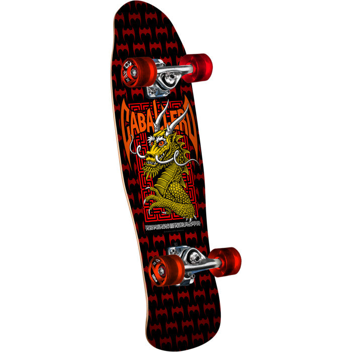 Powell Peralta Caballero Street Dragon Black/Red 8" Mini Cruiser