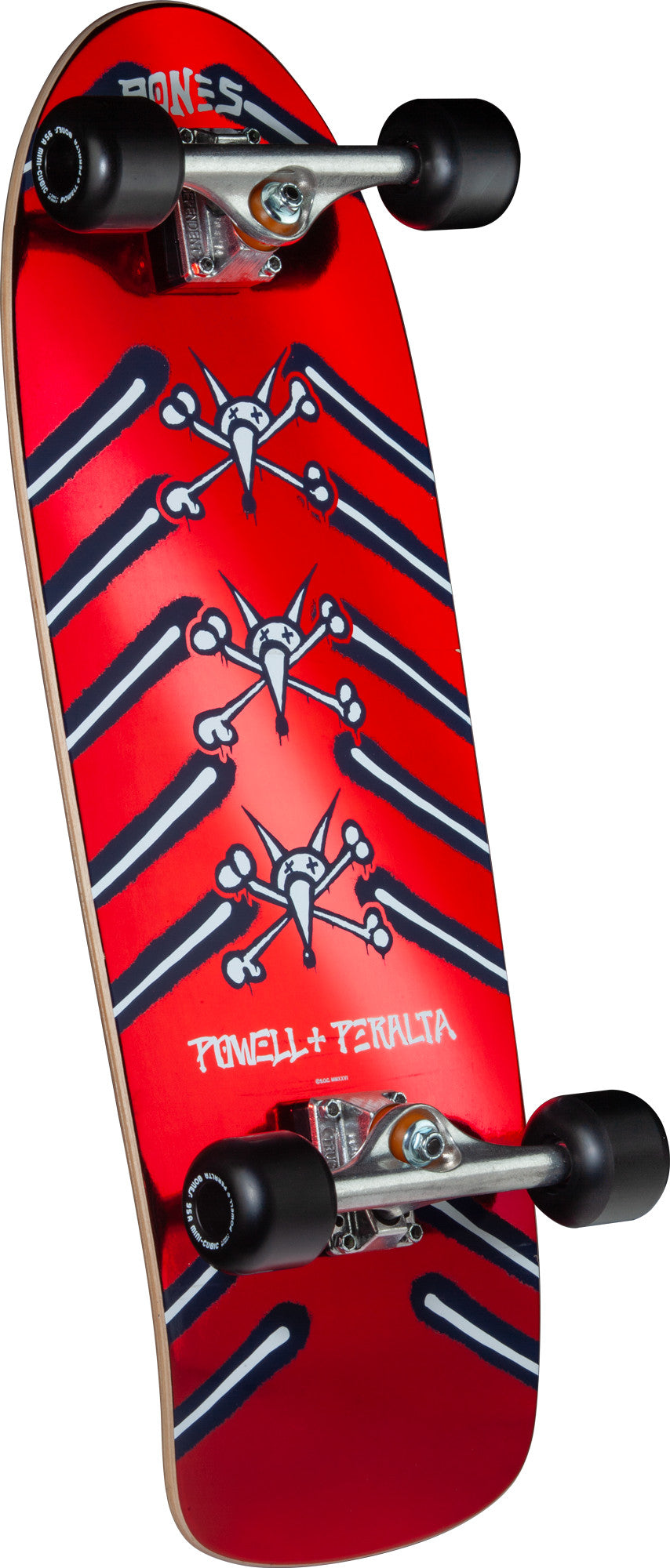 Powell Peralta OG Vato Rat Bones Red Foil 10" Complete Skateboard