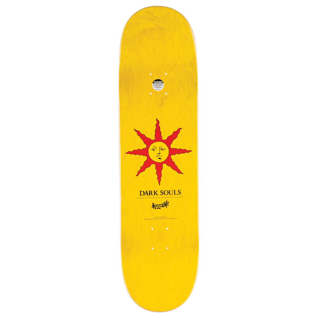 Welcome X Dark Souls Solaire 8.5" Popsicle Skateboard Deck, photo 2