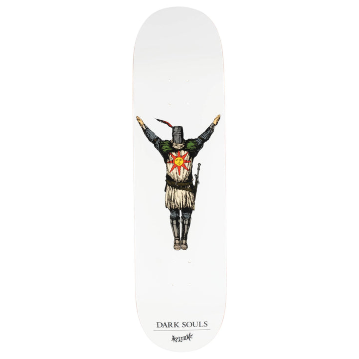 Welcome X Dark Souls Solaire 8.5" Popsicle Skateboard Deck