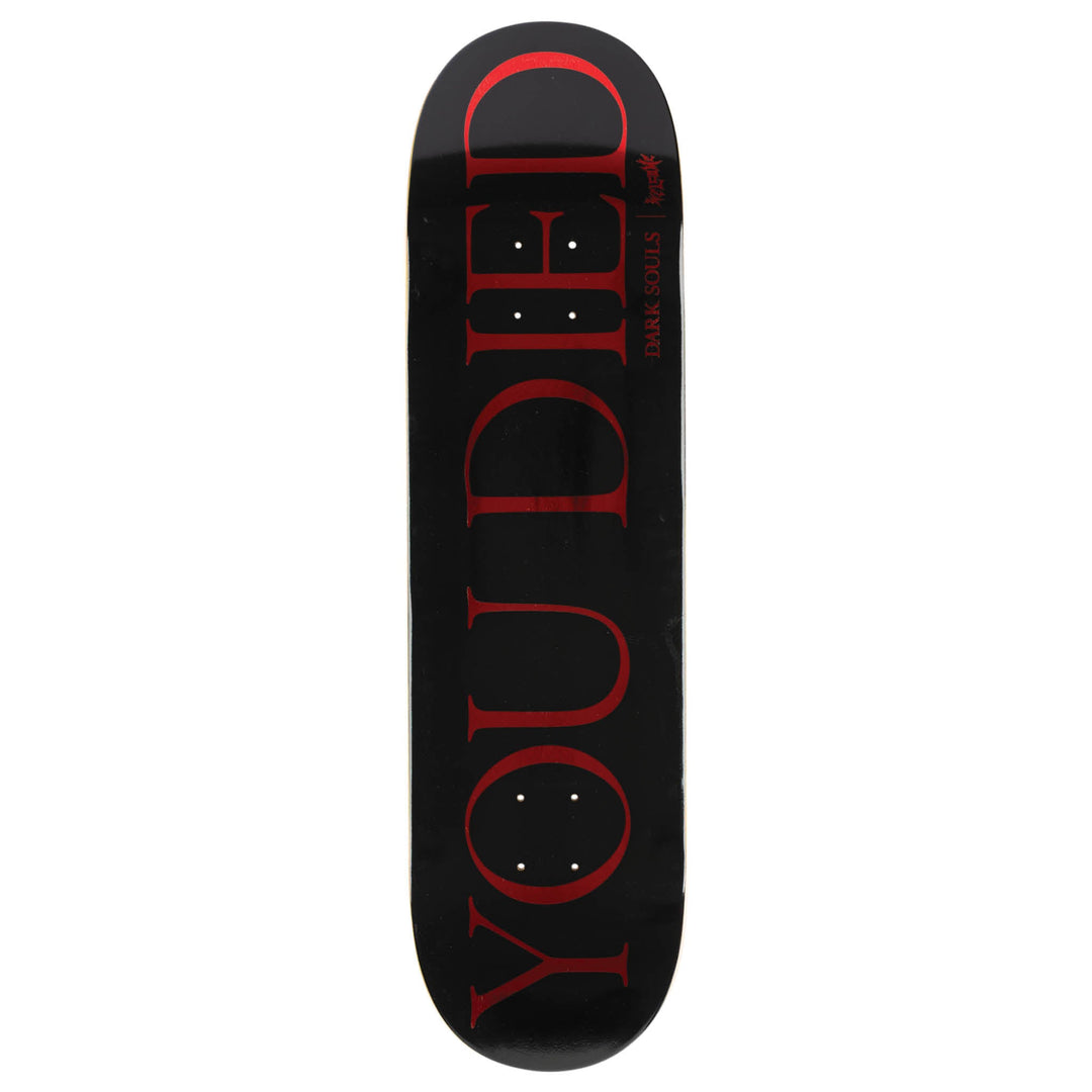 Welcome X Dark Souls You Died 8.5" Popsicle Skateboard Deck