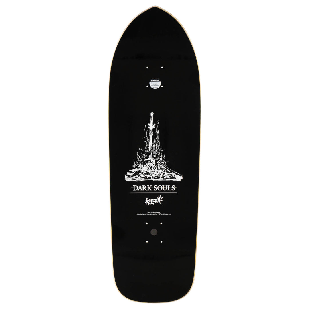 Welcome X Dark Souls Cinder Magic Bullet 2.0 10.5" Skateboard Deck, photo 2