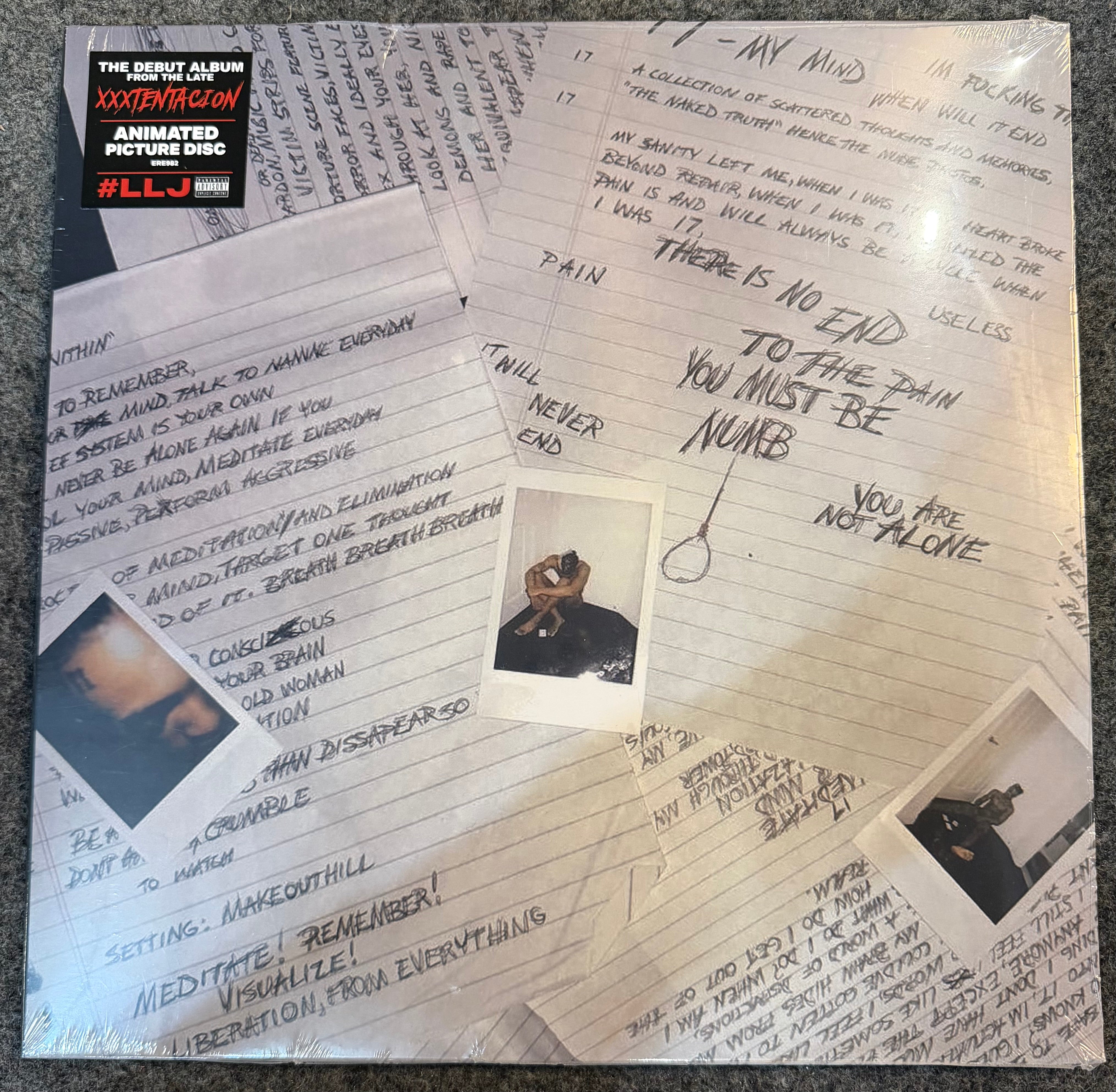 Xxxtentacion 17 レコード LP Xxxtentacion – 17 LP Vinyl Record NEW