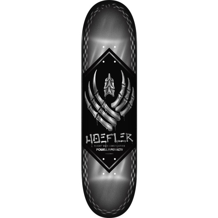 Powell Peralta Kelvin Hoefler Chains Silver Foil 8" Flight Skateboard Deck