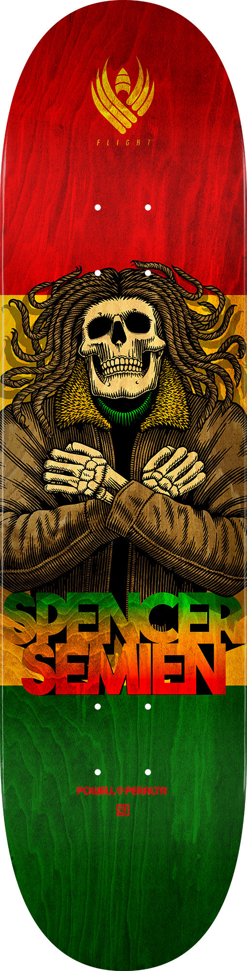 Powell Peralta Spencer Semien Dreads 8.25" FLIGHT® Skateboard Deck