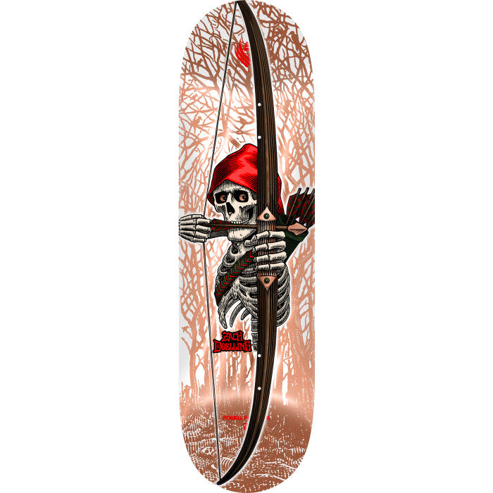 Powell Peralta Zach Doelling Archer 8.75" Copper Flight Skateboard Deck