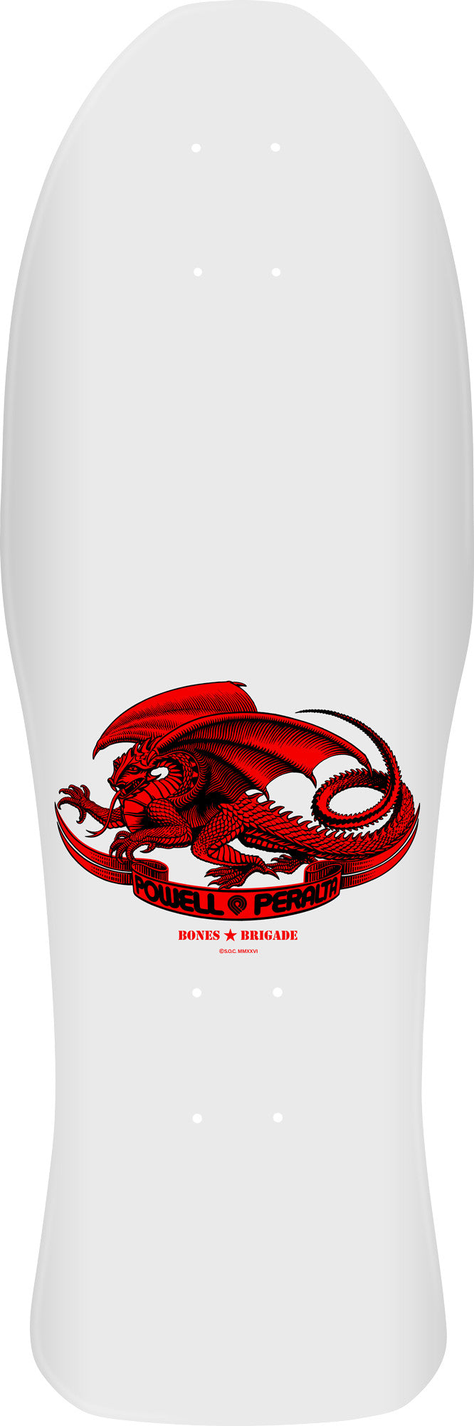 *Pre-Order* Powell Peralta Steve Caballero DNB Bones Brigade Series 17 White Skateboard Deck