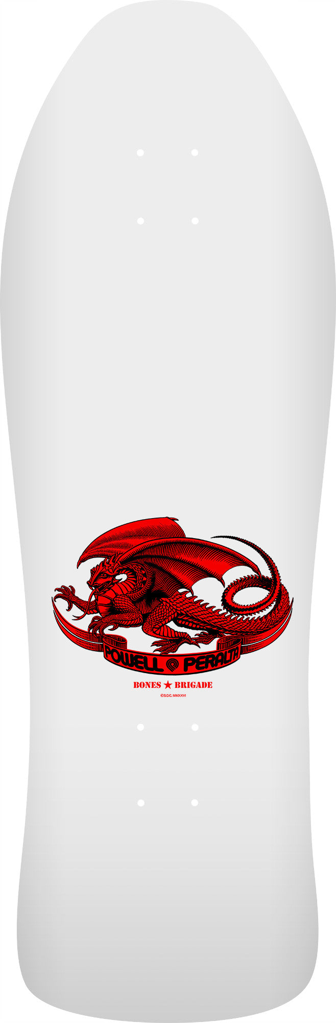 *Pre-Order* Powell Peralta Mike McGill Skull Snake Bones Brigade Series 17 White Skateboard Deck