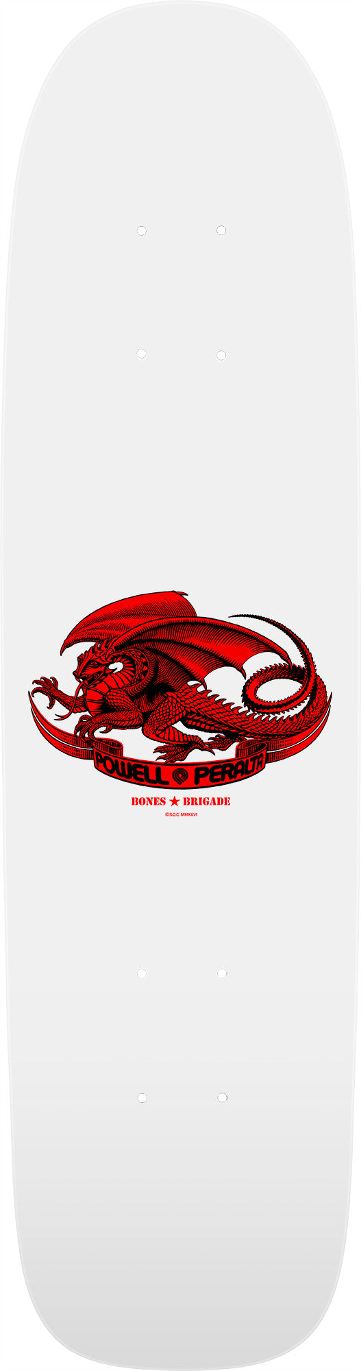 *Pre-Order* Powell Peralta Rodney Mullen Chess Bones Brigade Series 17 White Skateboard Deck