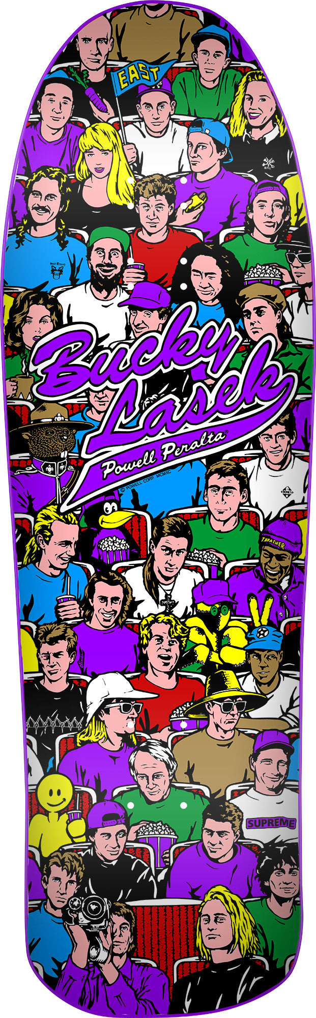 *Pre-Order* Powell Peralta Bucky Lasek Stadium Purple 9.82" Skateboard Deck