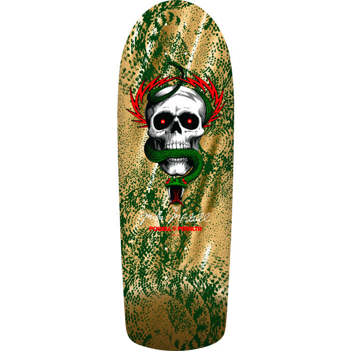 Powell Peralta Mike McGill Skull & Snake Gold Foil 10" Complete Skateboard