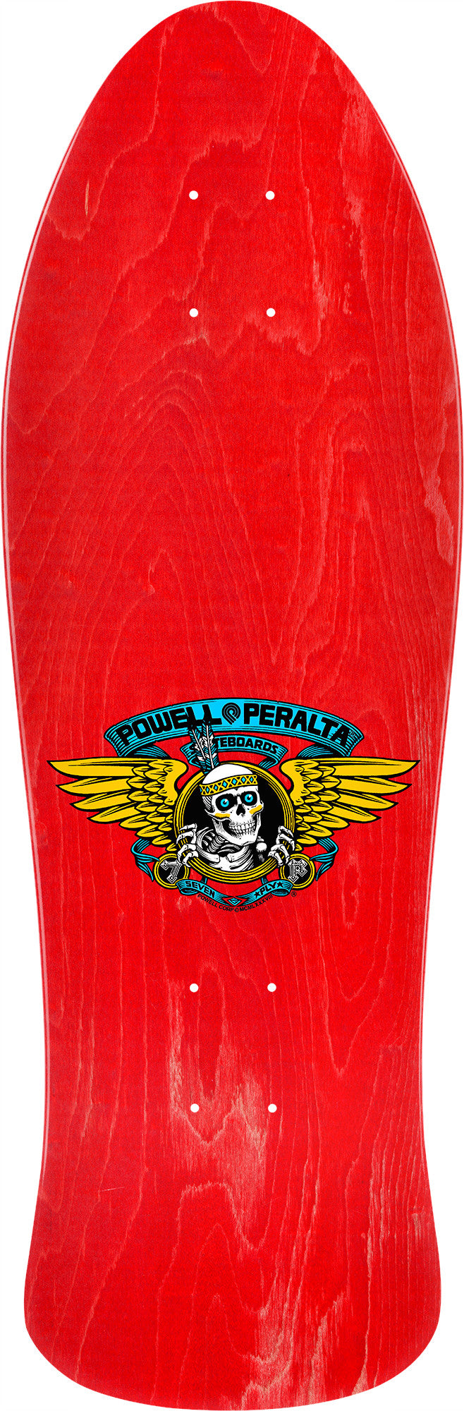 **Pre-Order** Powell Peralta Steve Saiz Totem Red Stain 10" Skateboard Deck
