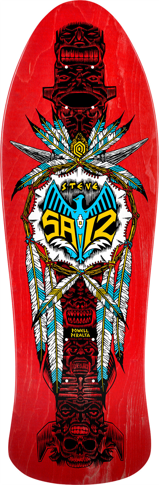 Pre-Order** Powell Peralta Steve Saiz Totem Red Stain 10