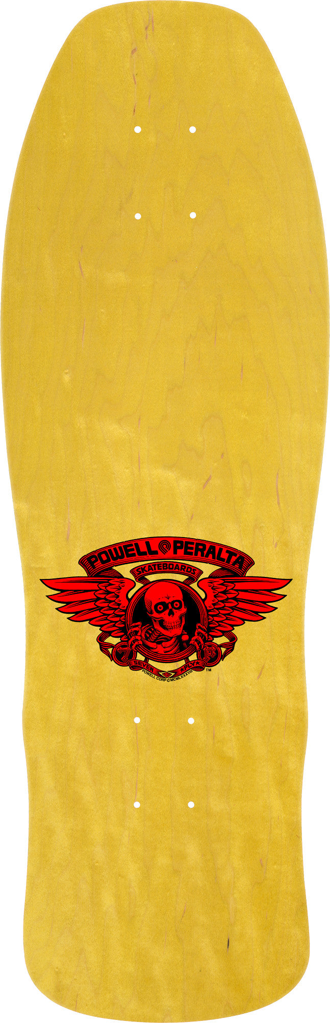 Powell Peralta Per Welinder Nordic Skull Red / Yellow Fade Skateboard Deck