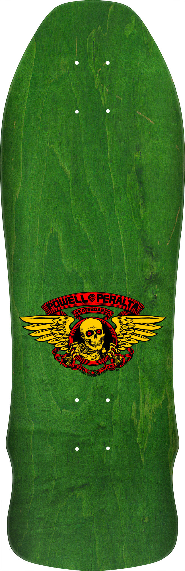 **Pre-Order** Powell Peralta "Skull & Sword" Geegah Green Stain 9.75" Skateboard Deck