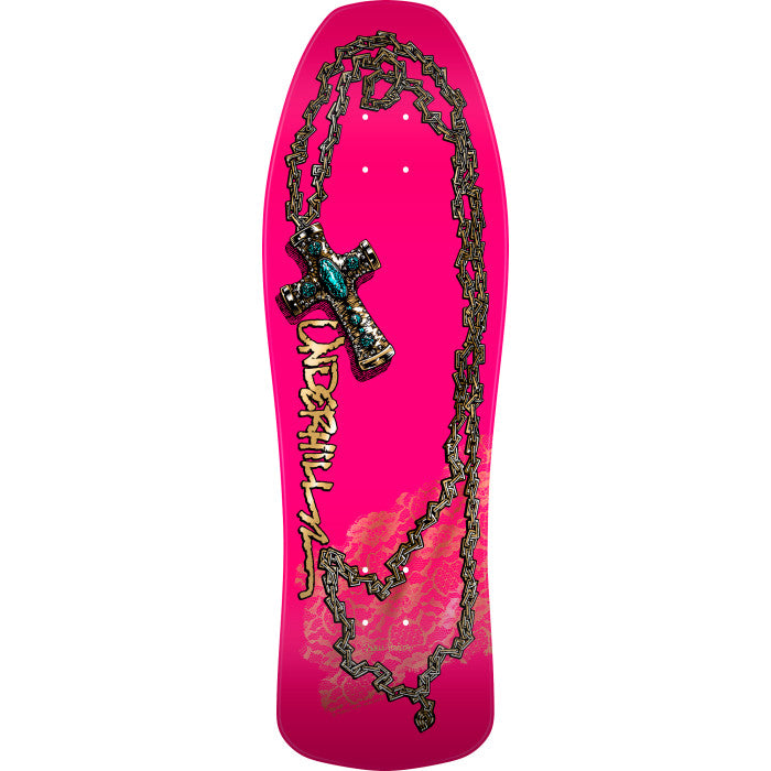 Powell Peralta Ray Underhill Chain / Cross Pink Gold Foil 10