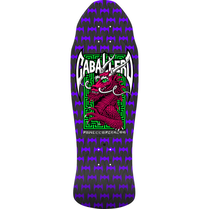 Powell Peralta Steve Caballero Street Cab Bats DNB Black Stain Skatebo