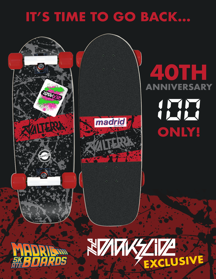 Valterra x Madrid Marty Dark Slide Exclusive Complete Skateboard