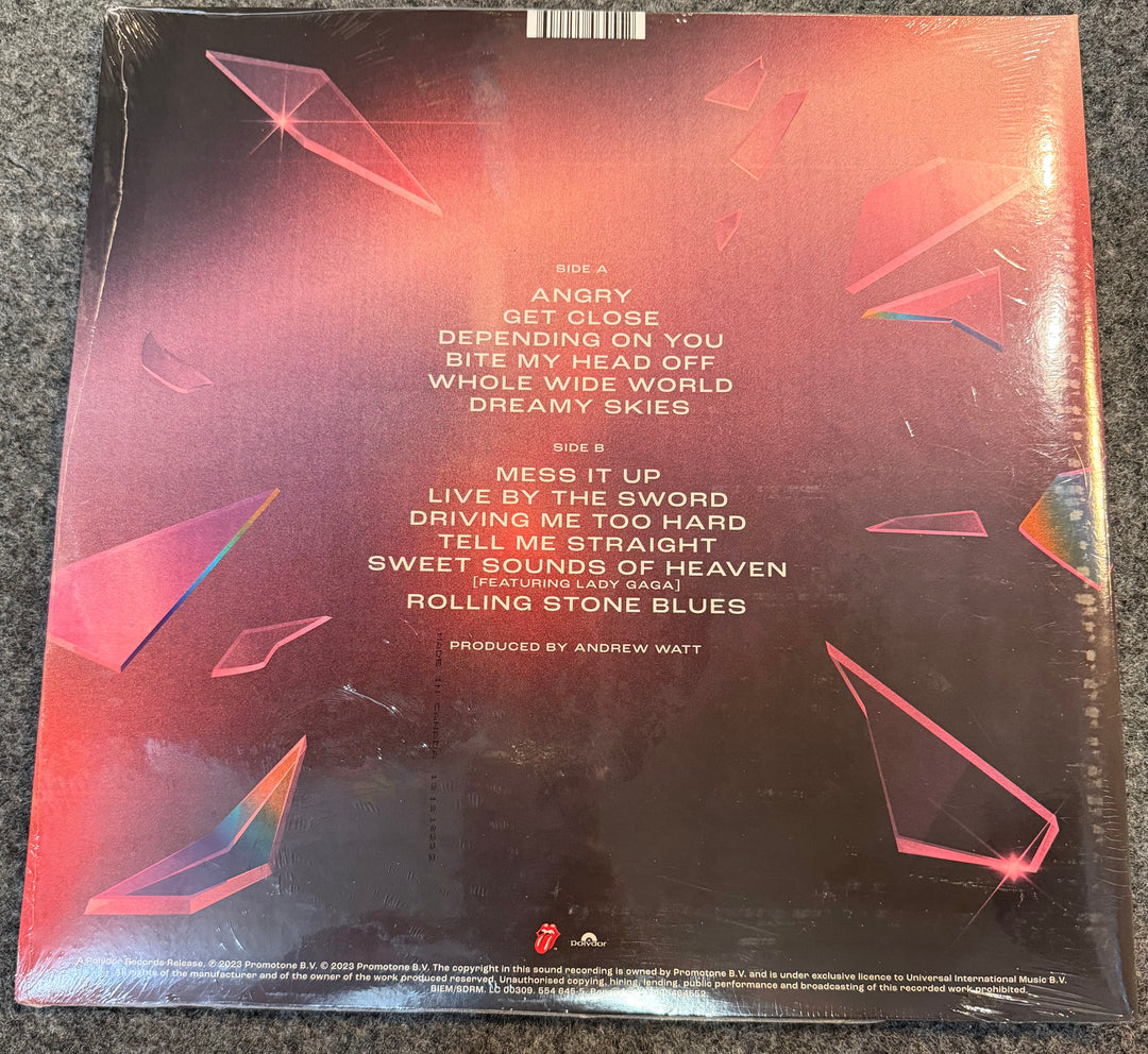 Rolling Stones - Hackney Diamonds [180G] Back Vinyl Record Cover