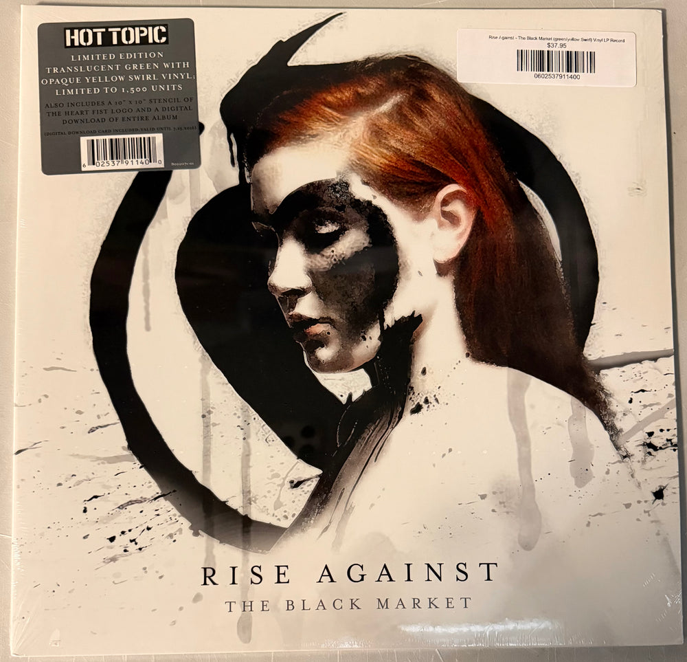 Rise Against - The Black Market [Green/Yellow Swirl] Vinyl LP Record
