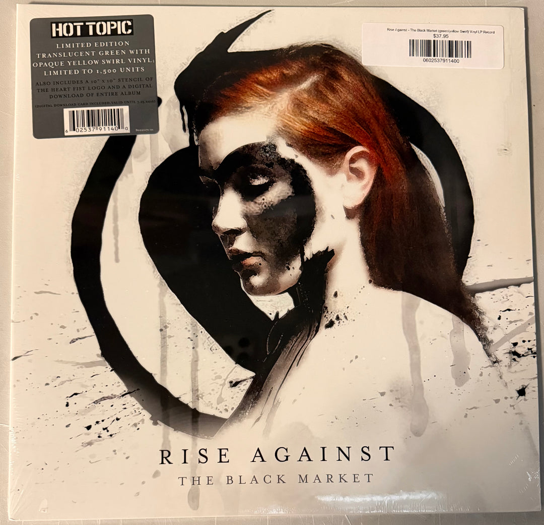 Rise Against - The Black Market [Green/Yellow Swirl] Vinyl LP Record