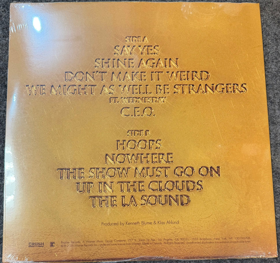 Weezer - Weezer [Gold Album] Vinyl LP Record