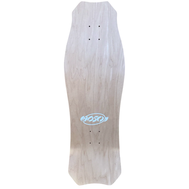 Hosoi Skull N' Roses O.G. Hammerhead 10.5"  LTD Silver Foil Skateboard Deck