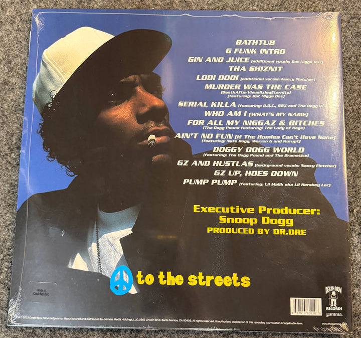 Snoop Doggy Dogg – Doggystyle [30th Anniversary] [Clear Color] 2x Back Vinyl Record Cover