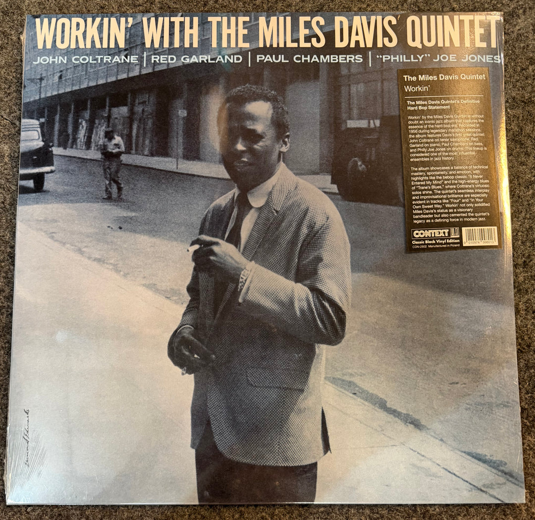 Davis, Miles - Workin' With The Miles Davis Quintet Front Vinyl Record Cover