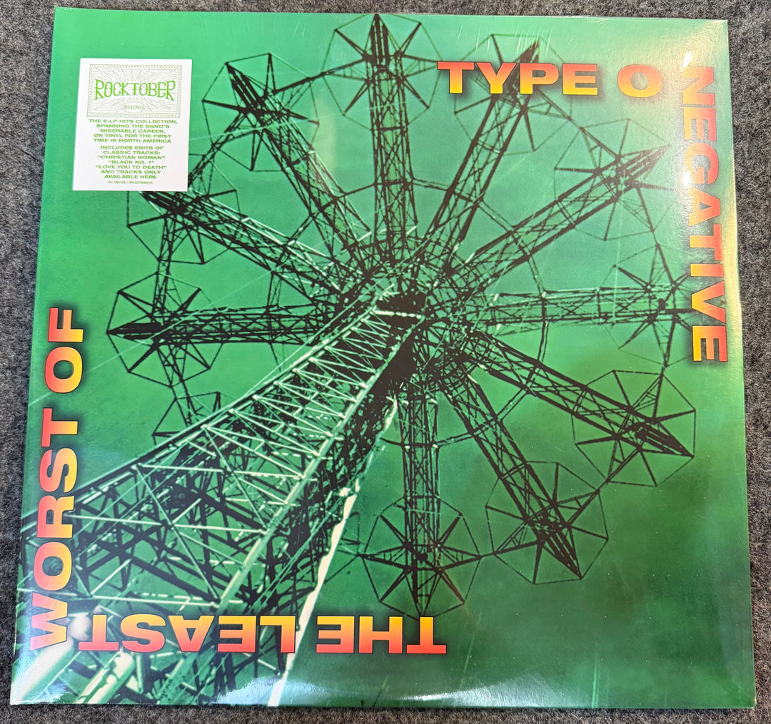 Type O Negative - The Least Worst Of [Rocktober 2025] Front Vinyl Record Cover