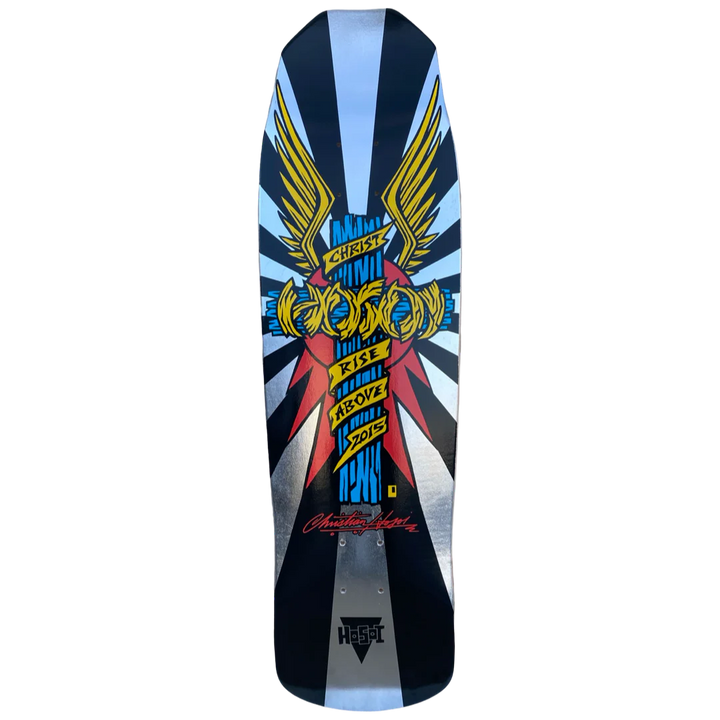 Hosoi Wings 9" LTD Silver Skateboard Deck