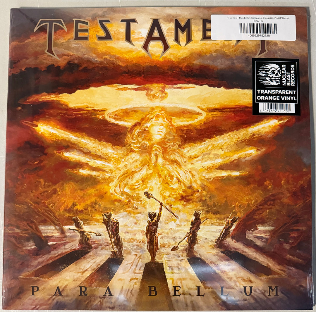 Testament - Para Bellum [Transparent Orange Vinyl] Vinyl LP Record