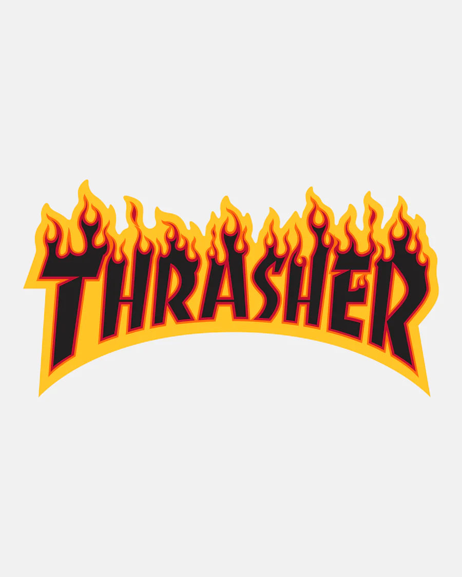 Thrasher Flame Logo Sticker
