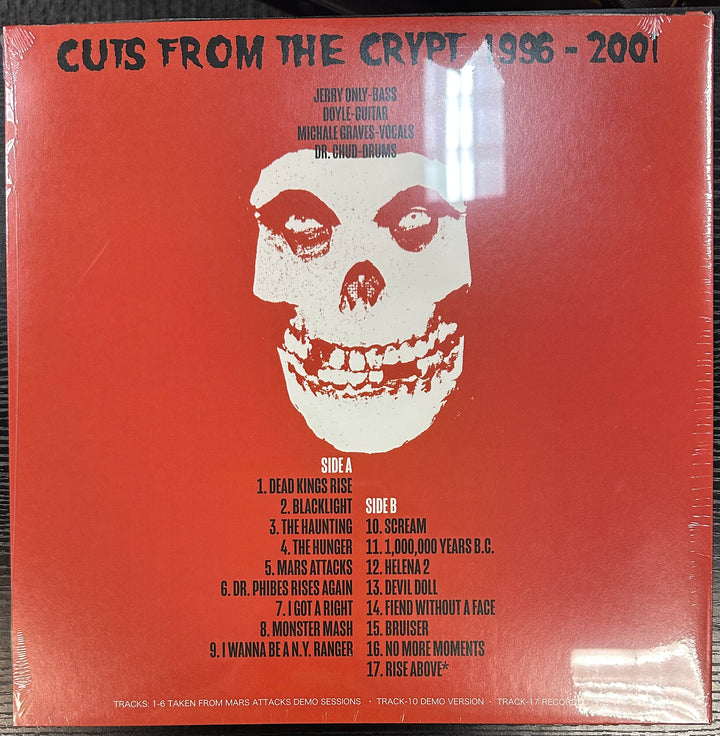 Misfits – Cuts From The Crypt (1996-2001) Vinyl LP Record