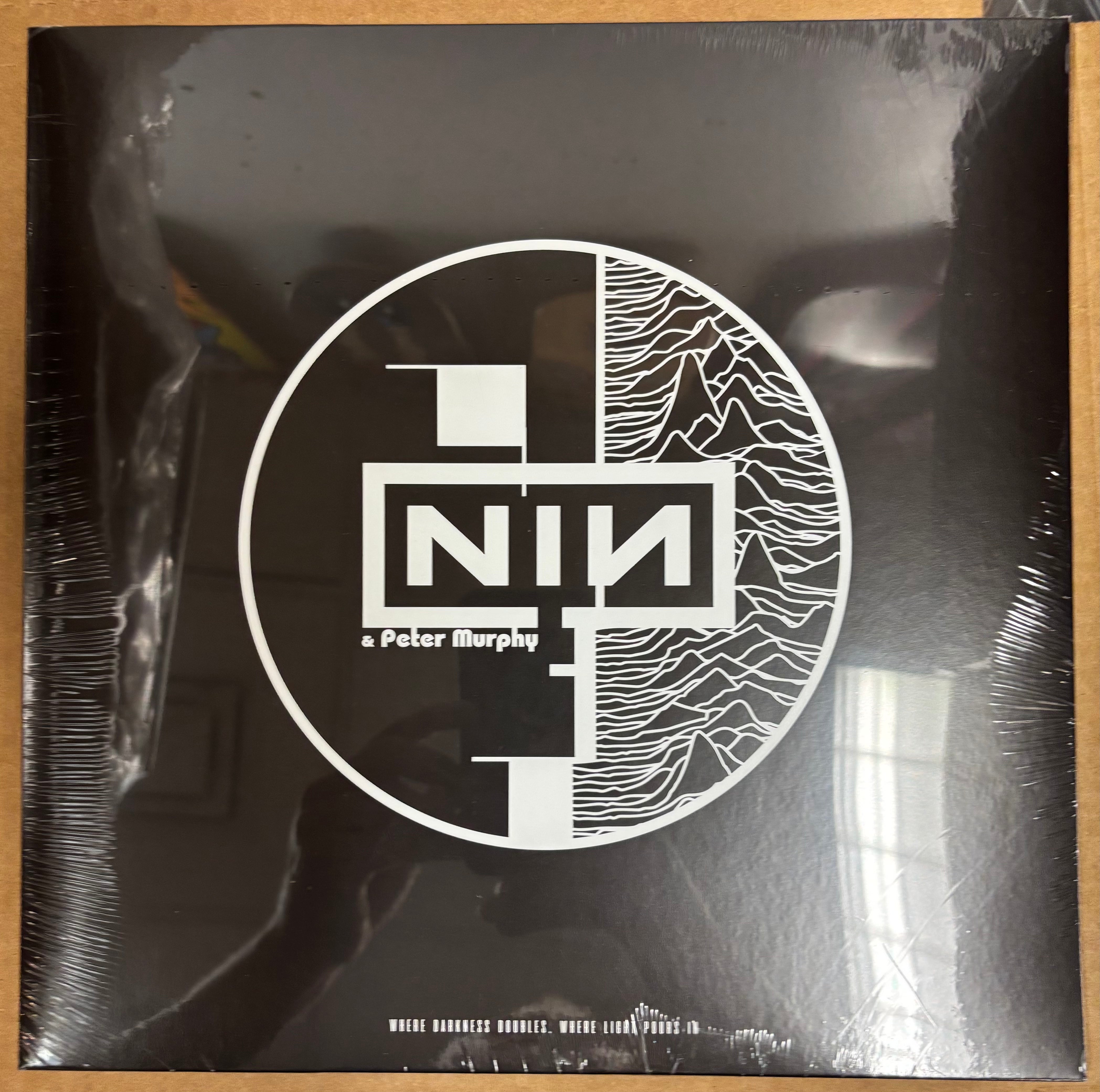 NINE INCH NAILS WITH PETER MURPHY - WHERE DARKNESS DOUBLES Vinyl