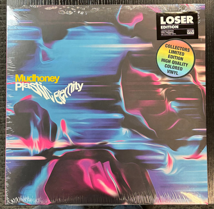 Mudhoney – Plastic Eternity cover with colorful abstract design and text