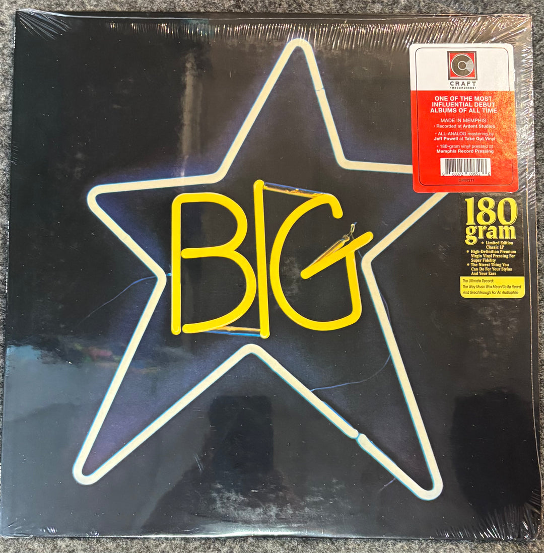 BIG STAR – #1 Record record with a star design and 'BIG' text on the cover