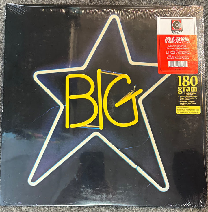 BIG STAR – #1 Record record with a star design and 'BIG' text on the cover