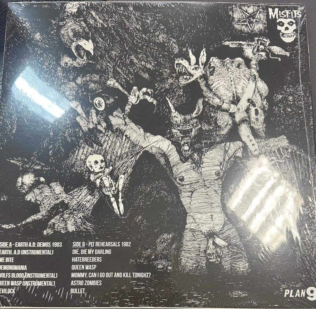 Misfits - Earth A.D. Demos (Green Color Vinyl) LP Record **UNOFFICIAL RELEASE**