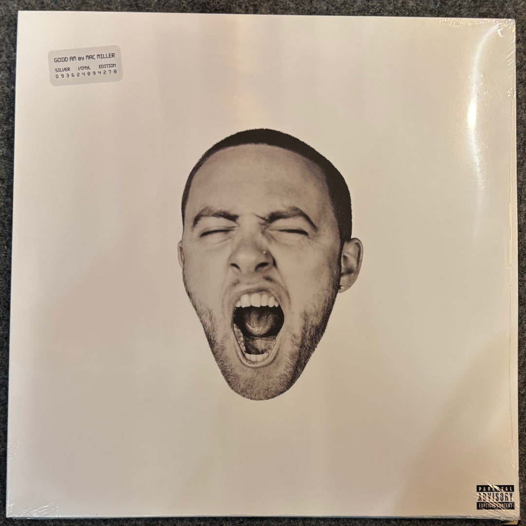 MILLER, MAC - GO:OD AM record with a cover featuring a stylized face and text on a beige background