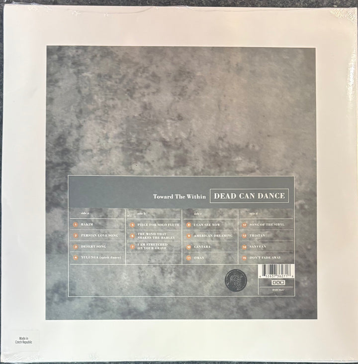 Dead Can Dance - Toward The Within 2x Vinyl LP Record