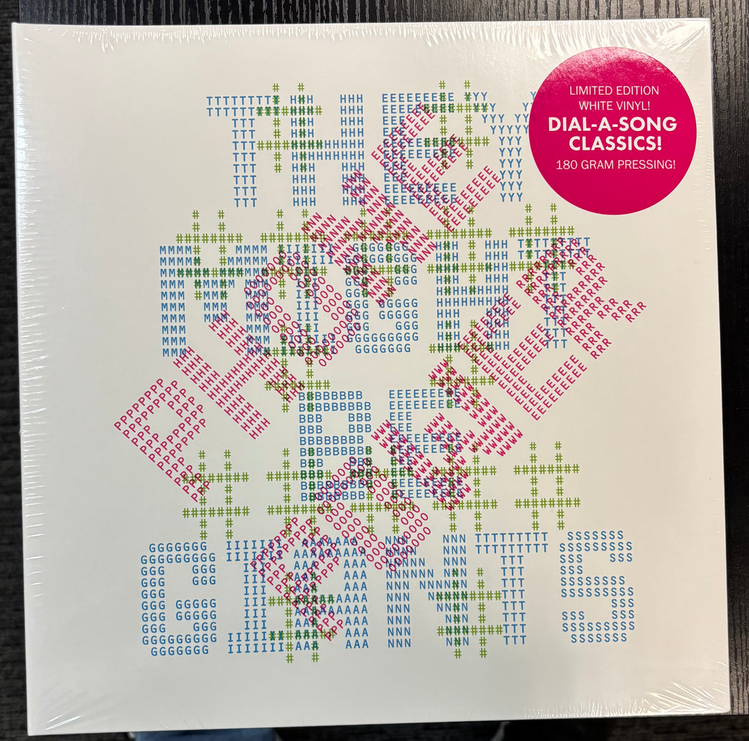 They Might Be Giants – Phone Power record cover with a geometric pattern and limited edition label.