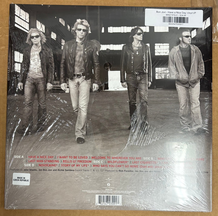 Bon Jovi - Have a Nice Day Vinyl LP