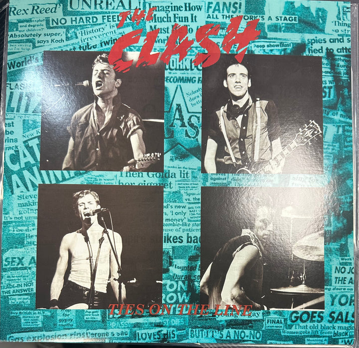 Clash, The – TIES ON THE LINE (DEMOS & OUTTAKES) Vinyl LP Record *Unofficial Release*