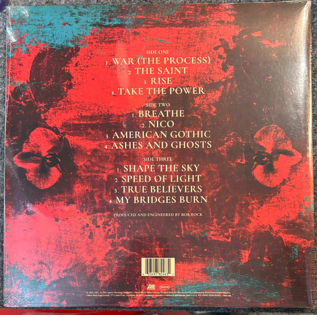 CULT, THE - BEYOND GOOD AND EVIL back cover w/ tracks