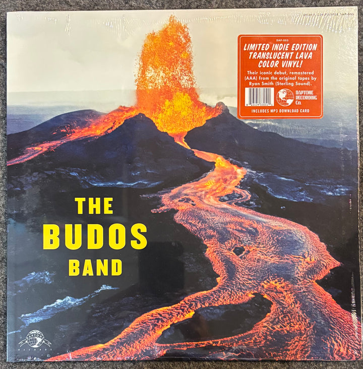 The Budos Band - The Budos Band record cover with an image of a volcano and 'The Budos Band' text.