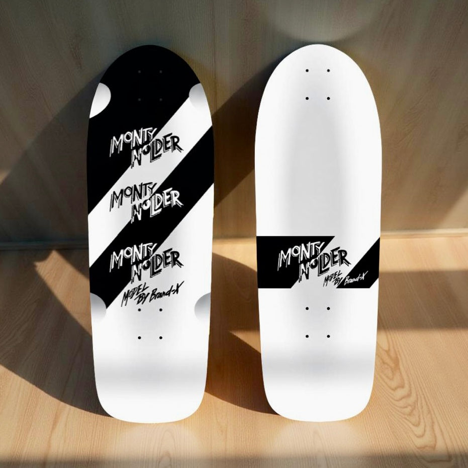 Monty Nolder Deck 10”x30” HAND-PAINTED