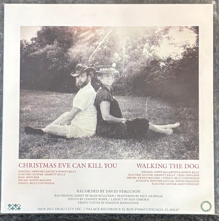 BONNIE PRINCE BILLY/DAWN MCCARTHY - CHRISTMAS EVE CAN KILL YOU back cover